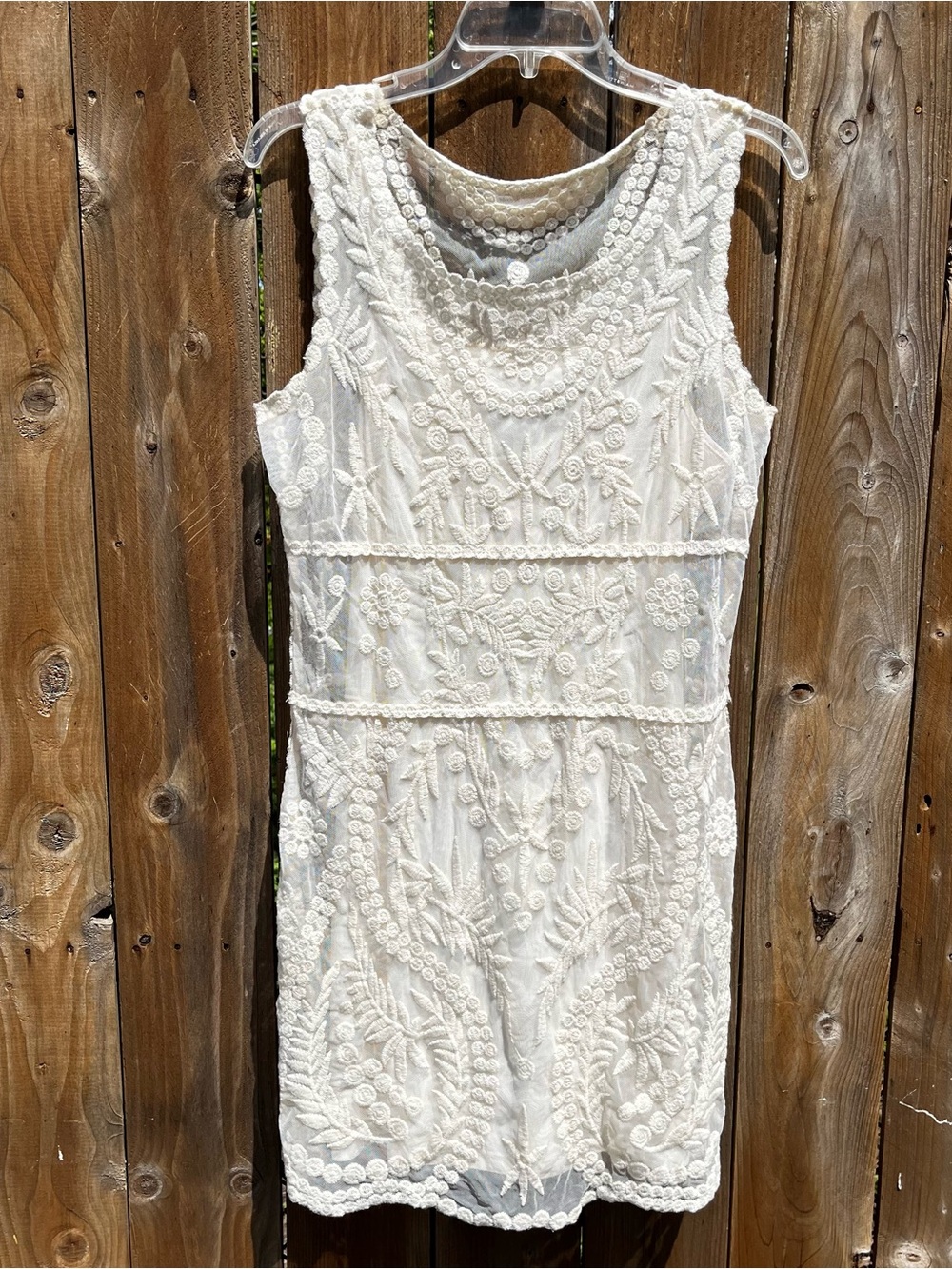 Express Coquette Boho Cream Lace Dress Accepting Offers! - Picture 3 of 5